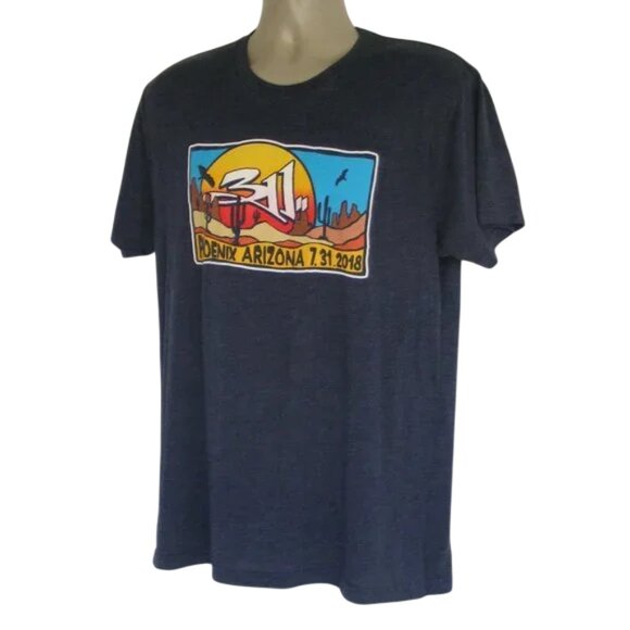 311 Concert Tshirt, M/L Heather Gray, 7.31.2018, Phoenix AZ, Short sleeves - Picture 4 of 7